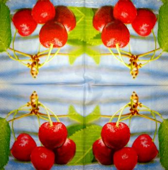 018 Kirschen, Pflaumen - 3-lagig (18) - Hallmark CS